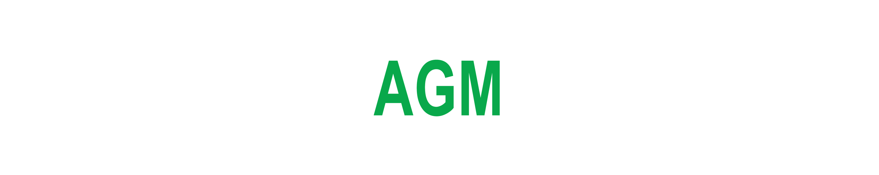 AGM Pre-registration now open!
