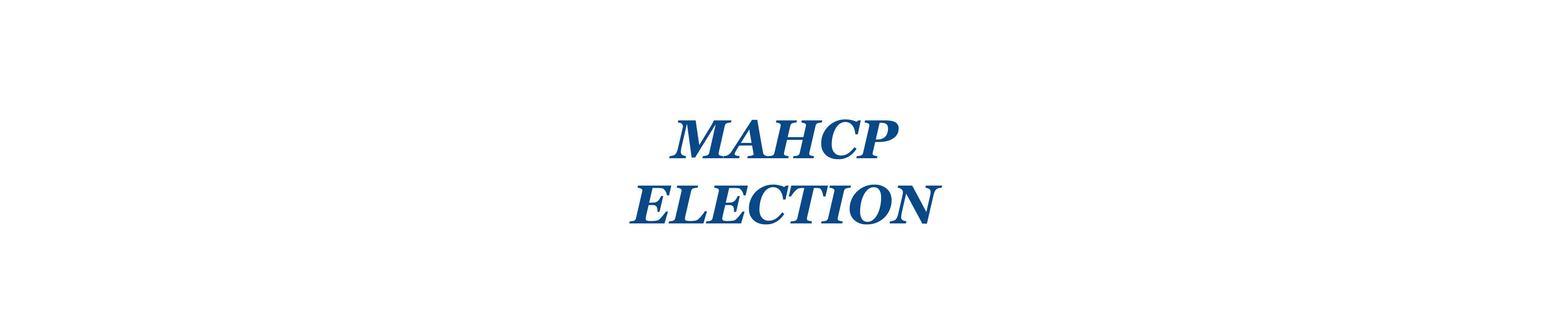 2017 MAHCP Vice Presidential election