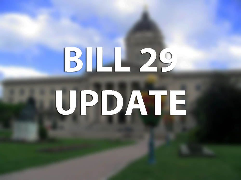 Bill 29 Commissioner’s Update