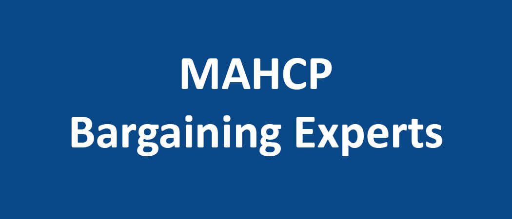MAHCP – Bargaining Experts