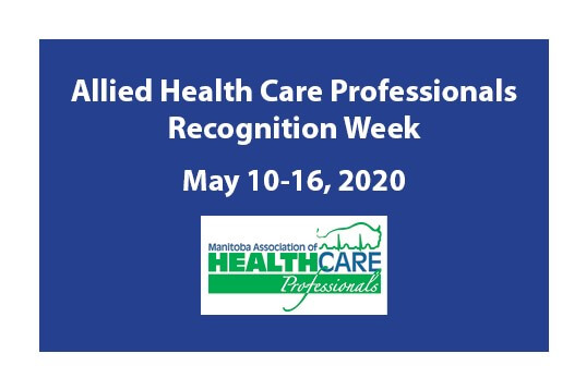 Allied Health Care Professionals Week starts May 10!
