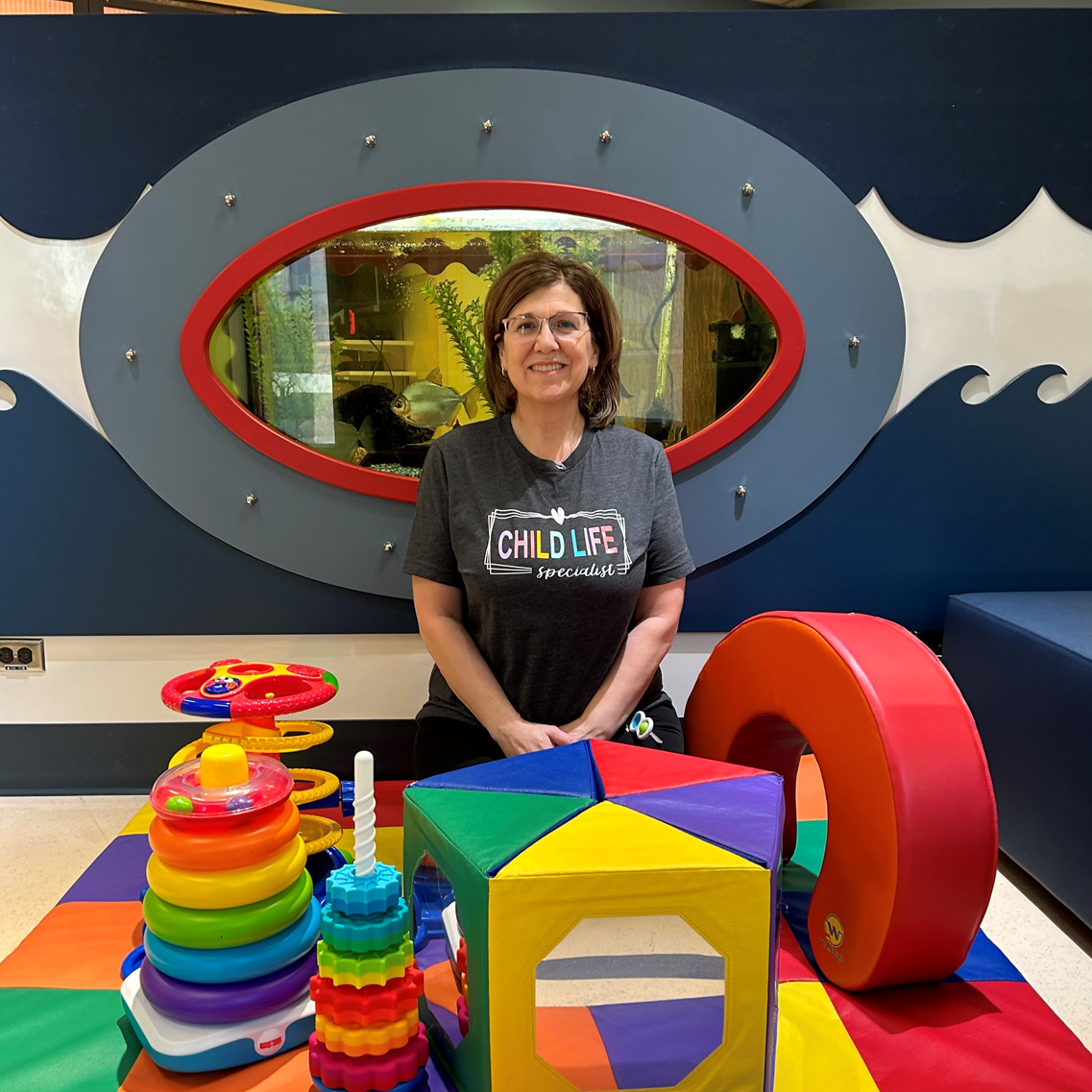 Meet Sherry Treichel & HSC’s Child Life Services: Creating a sense of normalcy for kids in hospital